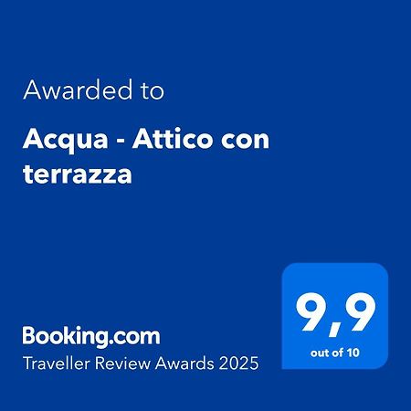Acqua - Attico Con Terrazza Veneza Exterior foto