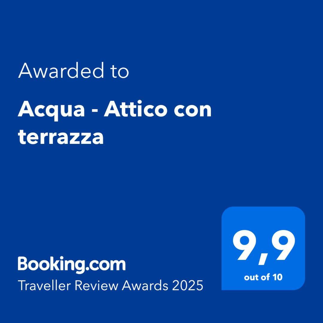 Acqua - Attico Con Terrazza Veneza Exterior foto